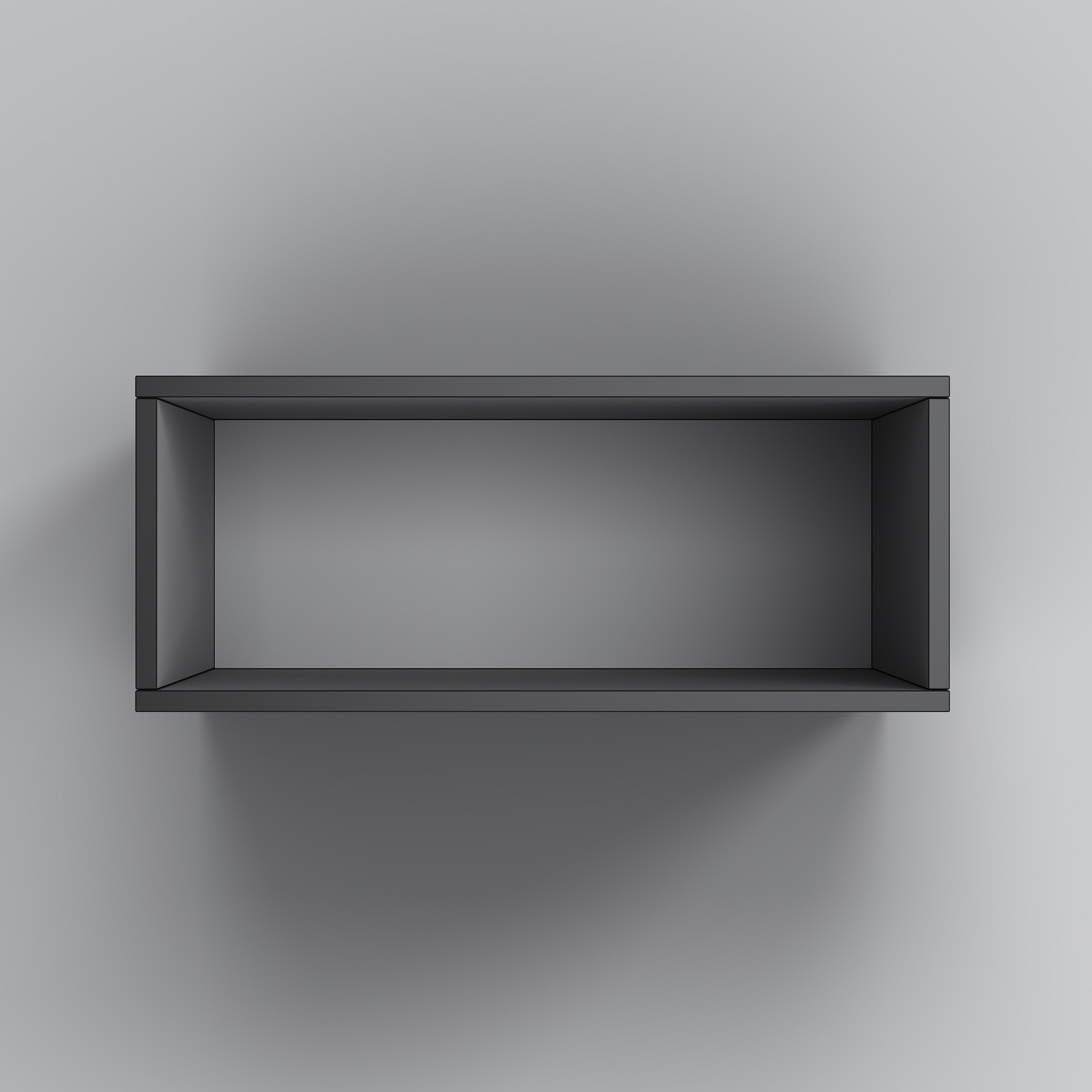 M8FOH0601BM Func open-space для мебели, 60 см, цвет черный матовый