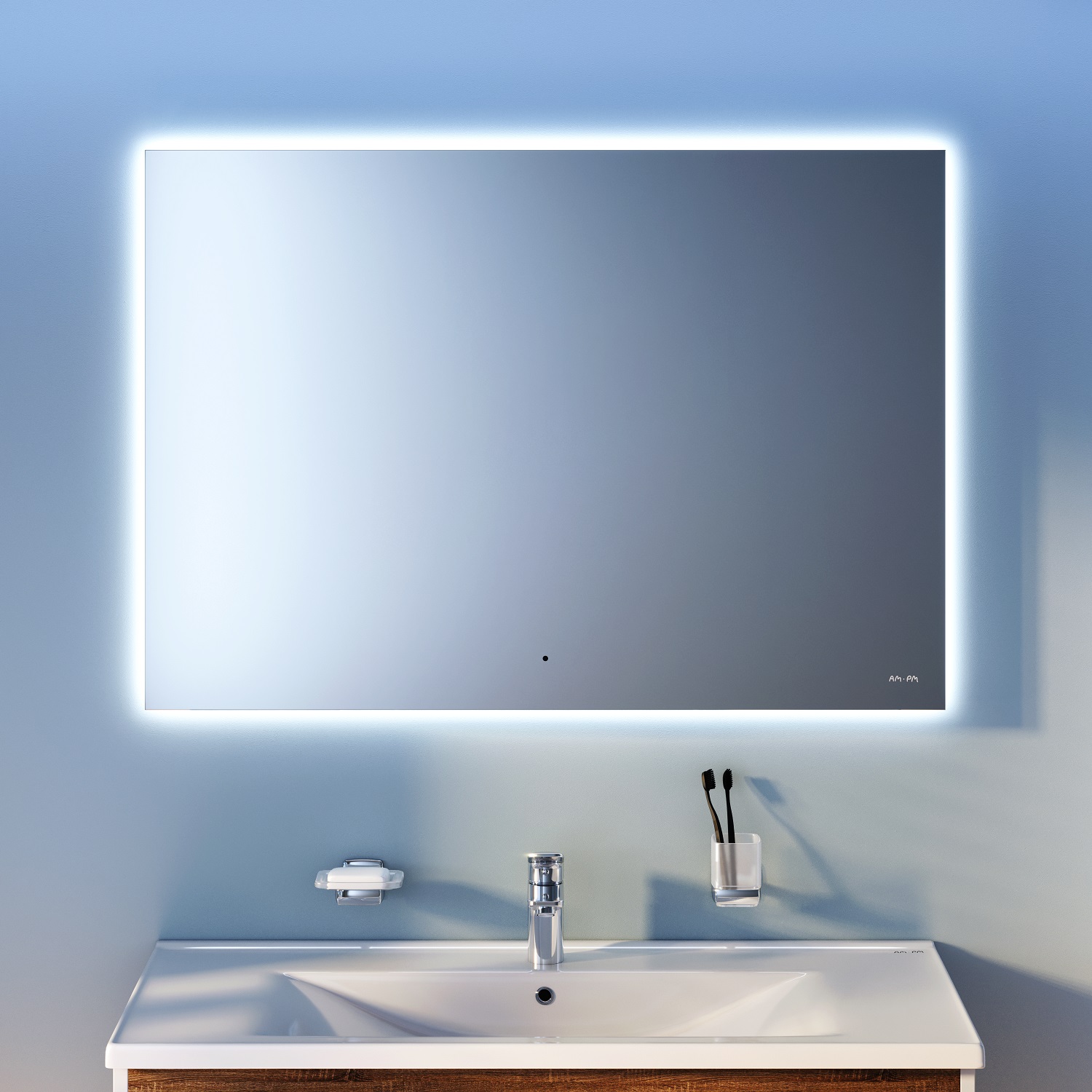 M85MOX11001S X-Joy Зеркало с интерьерной Led подсветкой, ИК-сенсорром, 100 см
